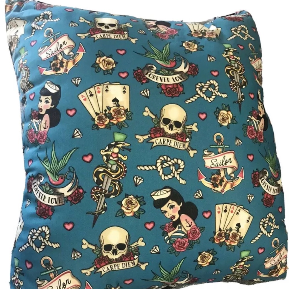 Large Sailor / Coastal Accent Pillow (16 inches)